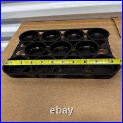 Griswold Erie PA 951 No 12 Cast Iron 11 Cup Gem Baking Pan Slant Logo Rare