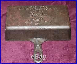 Griswold Erie RARE Vintage Antique Loaf Pan Baking pan PN 877 & PN 859 Top