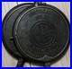 Griswold Erie Slant Logo No. 8 Waffle Iron Cast Iron Antique Amazing Condition