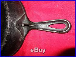Griswold Erie Spider # 8 cast-iron cookware frying pan used