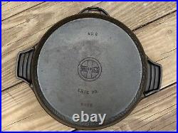 Griswold Hammered Hinged Cast Iron Dutch Oven