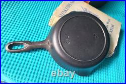 Griswold Iron Mountain #4 Cast Iron Skillet Pan Htf