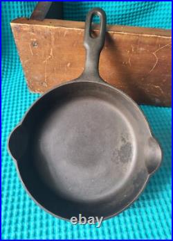 Griswold Iron Mountain #4 Cast Iron Skillet Pan Htf