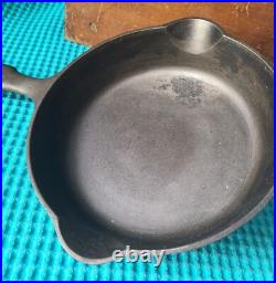 Griswold Iron Mountain #4 Cast Iron Skillet Pan Htf
