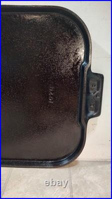 Griswold Iron Mountain #8 1078 Rectangle Long Griddle Rare Collectible Restored