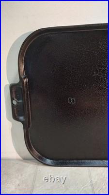 Griswold Iron Mountain #8 1078 Rectangle Long Griddle Rare Collectible Restored