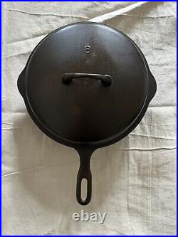 Griswold Iron Mountain #8 Chicken Fryer #1034a & LID #1035