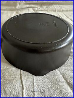 Griswold Iron Mountain #8 Chicken Fryer #1034a & LID #1035