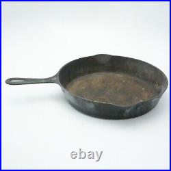 Griswold Large Block Logo #8, 10-1/2 Erie, PA USA Cast Iron Skillet, #704