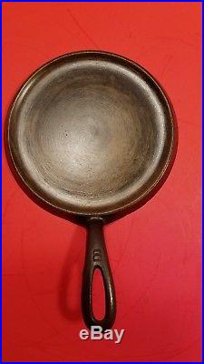 Griswold Large Block Logo Rare No. 6 Cast Iron Handle griddle 606