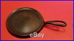 Griswold Large Block Logo Rare No. 6 Cast Iron Handle griddle 606