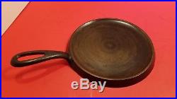 Griswold Large Block Logo Rare No. 6 Cast Iron Handle griddle 606