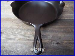 Griswold Large Logo #10, 11-3/4 Cast Iron Skillet with Heat Ring, #716, Restored