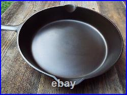 Griswold Large Logo #10, 11-3/4 Cast Iron Skillet with Heat Ring, #716, Restored