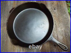 Griswold Large Logo #12, 13 Cast Iron Skillet, 719, Restored