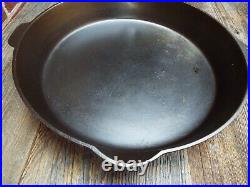 Griswold Large Logo #12, 13 Cast Iron Skillet, 719, Restored