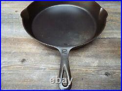 Griswold Large Logo #12, 13 Cast Iron Skillet, 719, Restored