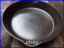 Griswold Large Logo #8, 10-1/2 Smooth Bottom Cast Iron Skillet, #704, Restored