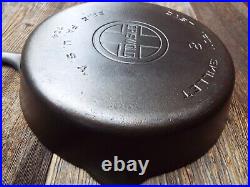 Griswold Large Logo #8, 10-1/2 Smooth Bottom Cast Iron Skillet, #704, Restored