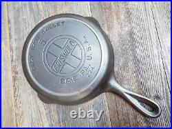 Griswold Large Logo Slant EPU #5, 8 Cast Iron Skillet, #724, Restored