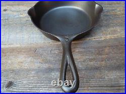 Griswold Large Logo Slant EPU #5, 8 Cast Iron Skillet, #724, Restored