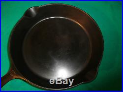 Griswold No. 10 Large Block Logo Cast Iron Skillet 716a