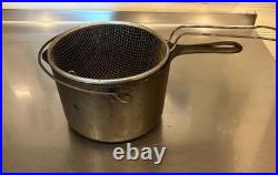 Griswold No. 1003 Deep Fat Fryer Cast Iron with Original Fry Basket & Handle