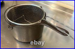 Griswold No. 1003 Deep Fat Fryer Cast Iron with Original Fry Basket & Handle