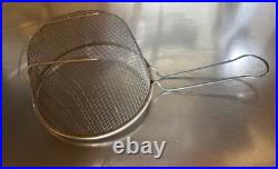 Griswold No. 1003 Deep Fat Fryer Cast Iron with Original Fry Basket & Handle