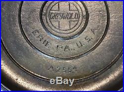 Griswold No 11 Tite Top Baster 836 Bottom & A2554 Lid Slant Logo Dutch Oven USA