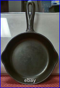 Griswold No. 2 Cast Iron Skillet smooth bottom 703A RAU Brothers Advertisement