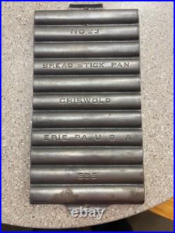 Griswold No. 23 Breadstick Pan 955 Cast Iron