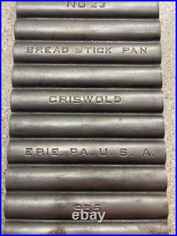 Griswold No. 23 Breadstick Pan 955 Cast Iron