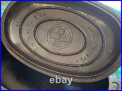 Griswold No. 3 Oval Roaster 643 Pan And 644a LID