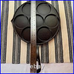 Griswold No. 34 Cast Iron Plett Skillet Swedish Pancakes 2980 A