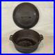 Griswold No 8 Cast Iron Tite-Top Dutch Oven Base With Lid
