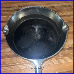 Griswold No. 9 Cast Iron Skillet with Self Basting Lid #778 / #1099 Chrome Finish