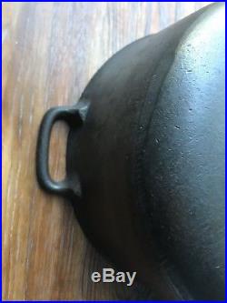 Griswold No. 9 Fully Marked Cast Iron Oval Roaster Restored