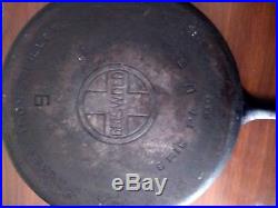 Griswold No 9 Skillet 710with Self Basting Lid 469 Erie, Pa USA Large Logo A+