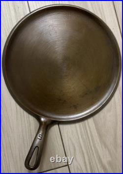 Griswold No 9 Small Block Logo Griddle Cast Iron Skillet Fully Restored Flat