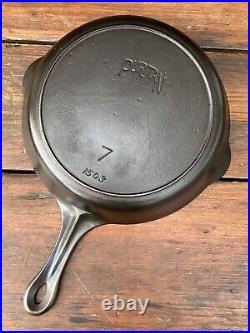 Griswold Puritan Matching Cast Iron Skillet Set 3,5,7,8