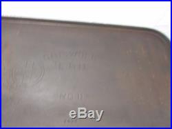 Griswold Rare Erie Cast Iron Long Griddle #11Early 1900s #2434 Very Good