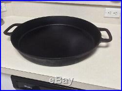 Griswold Size 20 Cast Iron Skillet Hotel Erie PA. 728