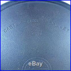 Griswold Size 20 Cast Iron Skillet Hotel Erie, PA 728 Great Condition