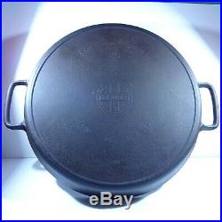 Griswold Size 20 Cast Iron Skillet Hotel Erie, PA 728 Great Condition