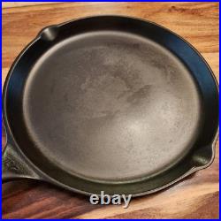 Griswold Skillet Griddle 107, Slant LBL, EPU, 200, Heat Ring, c1909-1929