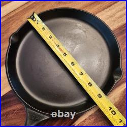 Griswold Skillet Griddle 107, Slant LBL, EPU, 200, Heat Ring, c1909-1929