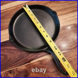 Griswold Skillet Griddle 107, Slant LBL, EPU, 200, Heat Ring, c1909-1929