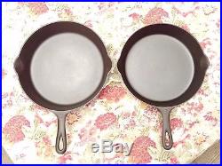 Griswold Skillet Set Large Block Logo #2 #10 (Restored)