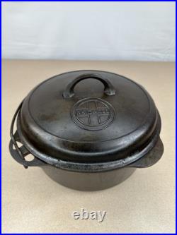 Griswold Tite Top Dutch Oven No 8, 1278 Cast Iron